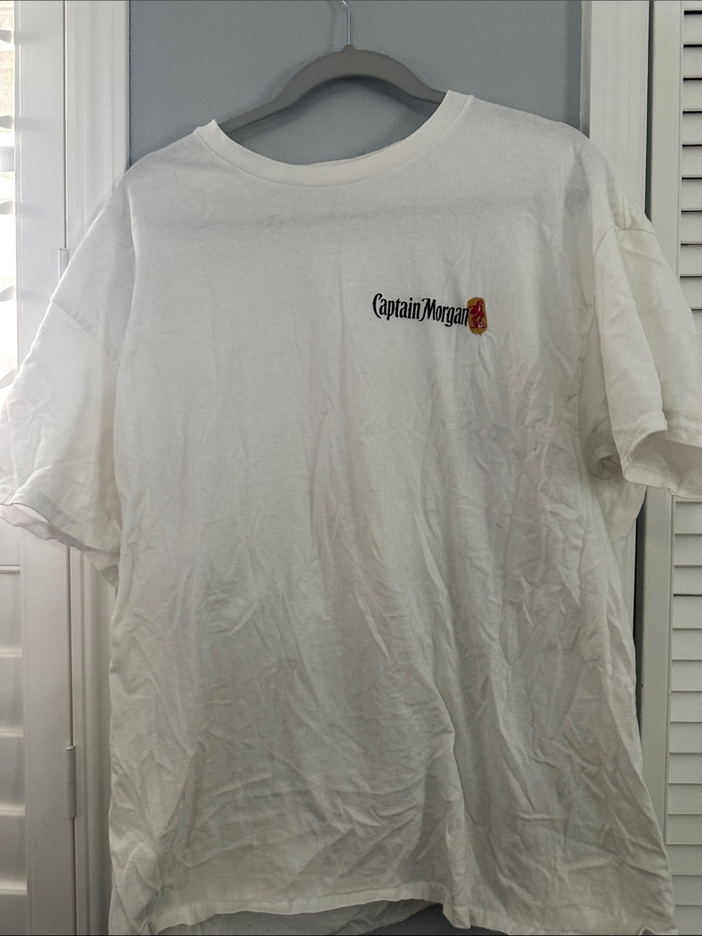 Men's White Logo T-Shirt